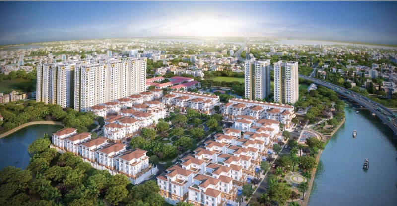 1-1503 CityLand Riverside nằm kề dòng Cả Cấm, sở hữu không khí mát lành, thoáng đãng.