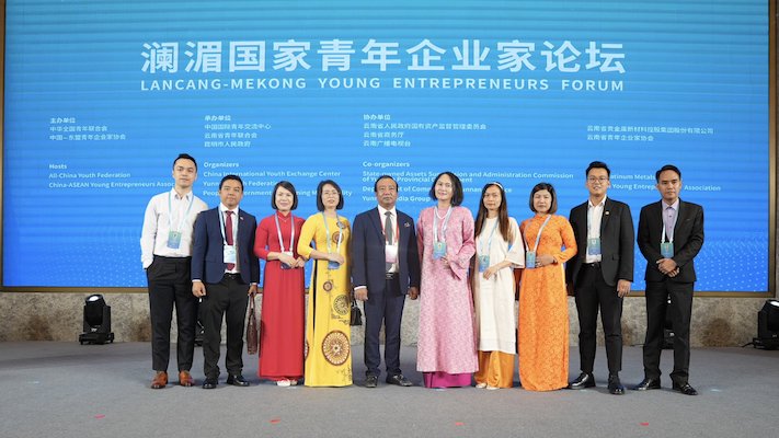 Hội Doanh nhân trẻ Việt Nam tham dự Diễn đàn Doanh nhân trẻ khu vực Lan thương – Mê Kông lần thứ nhất