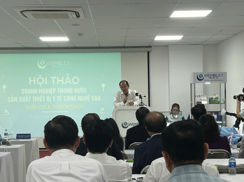 Hội thảo thu hút sự quan tâm của nhiều chuyên gia, lãnh đạo trong ngành y tế TP.HCM