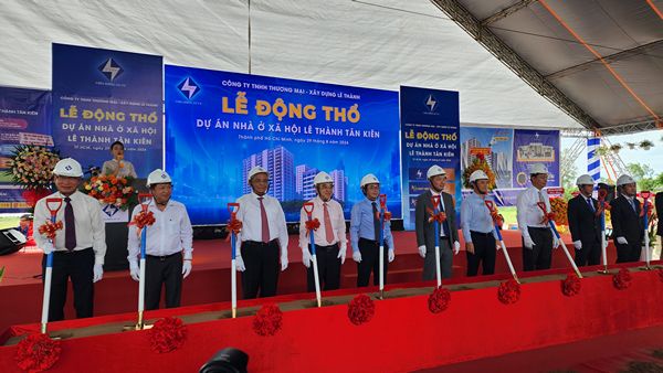 Động thổ dự án NOXH Lê Thành Tân Kiên