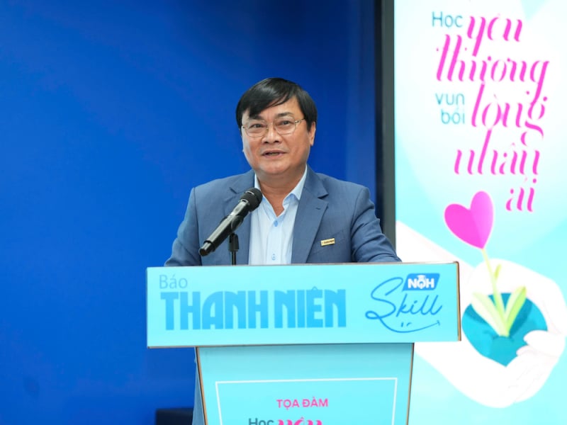 Ông Nguyễn Ngọc Toàn- Tổng biên tập Báo Thanh Niên mong muốn lan toả những câu chuyện hình ảnh đẹp đến với nhiều người hơn trong xã hội