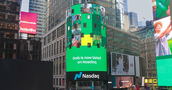 Grab từng có thương vụ IPO rực rỡ trên sàn Nasdaq nhưng hiện tại vẫn đang chật vật trong việc mở rộng hoạt động. Ảnh: T.L.