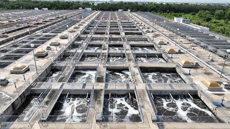 Khánh thành công trình mở rộng mạng lưới thu gom và nhà máy xử lý nước thải Bình Hưng