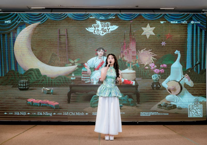 mn_09166-1-1901 Phương Mỹ Chi trong ngày giới thiệu chuỗi chương trình Vũ trụ cò bay 2024