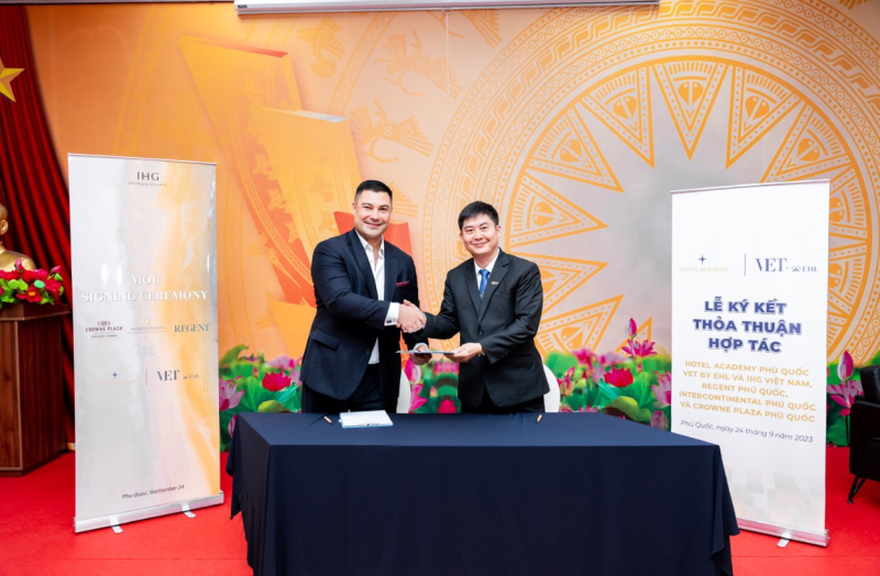 ok5-2041 HAVN ký kết hợp tác với các Tập đoàn khách sạn lớn nhằm mang đến trải nghiệm học thực tế cho học viên.