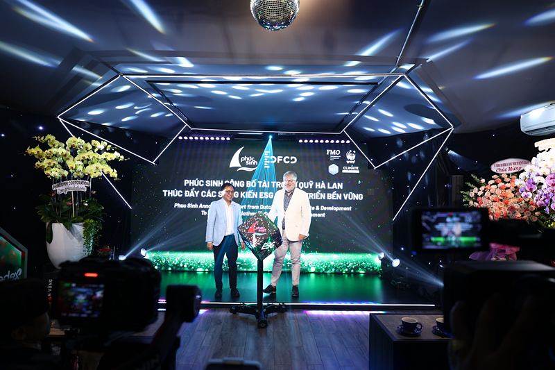 Phúc Sinh nhận tài trợ không hoàn lại từ DFCD về ESG & phát triển bền vững