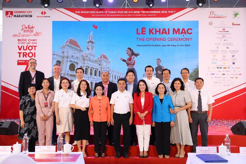 Giải Marathon Quốc tế Thành phố Hồ Chí Minh Techcombank là điểm nhấn nổi bật kép của Tuần lễ Du lịch Thành phố Hồ Chí Minh