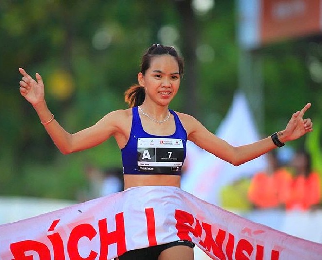 Lộ diện 02 nhà vô địch nam, nữ cự ly Marathon Giải Marathon Quốc tế Thành phố Hồ Chí Minh Techcombank 2024