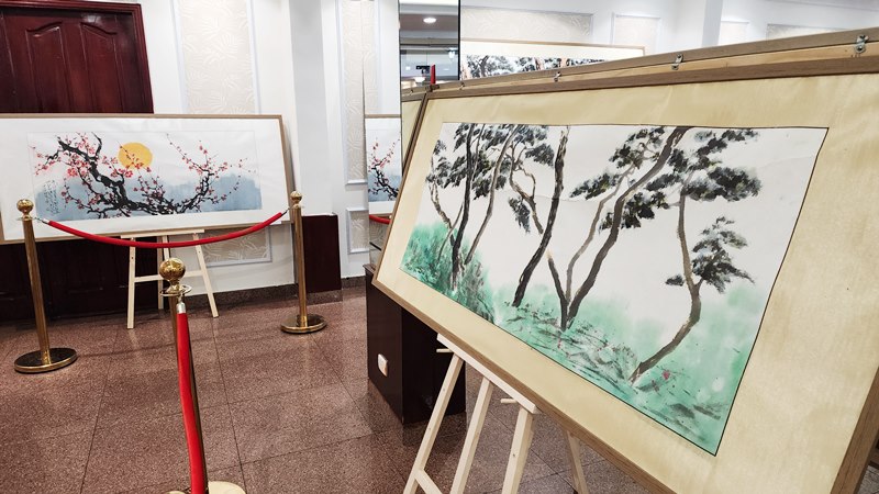 Khai mạc “Triển lãm tranh nghệ thuật Won Chang Lee Ju Reem”