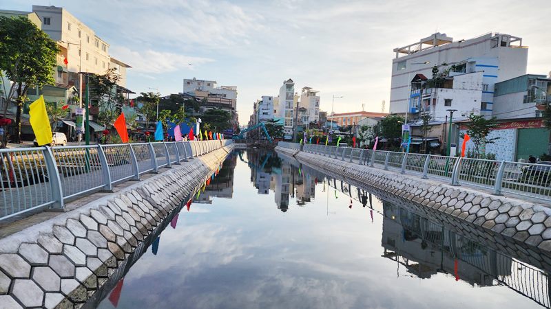 TP. Hồ Chí Minh: Khánh thành kênh Hàng Bàng