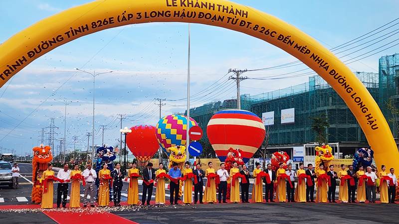 Khánh thành Đường tỉnh 826E