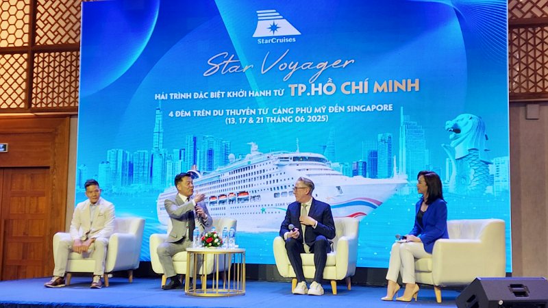 Du thuyền Quốc tế Starcruises ra mắt tour TP.HCM – Singapore