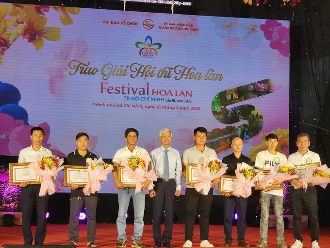 Khai mạc Festival hoa lan TP.HCM lần thứ 3