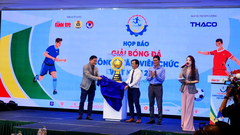 Khởi tranh Giải Bóng đá công nhân, viên chức Việt Nam 2025