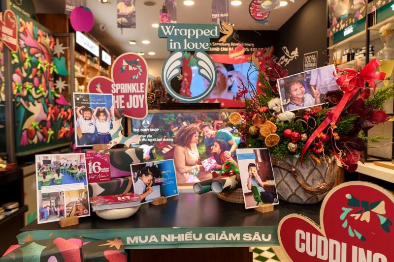 The Body Shop Việt Nam ra mắt bộ sưu tập giáng sinh 2025