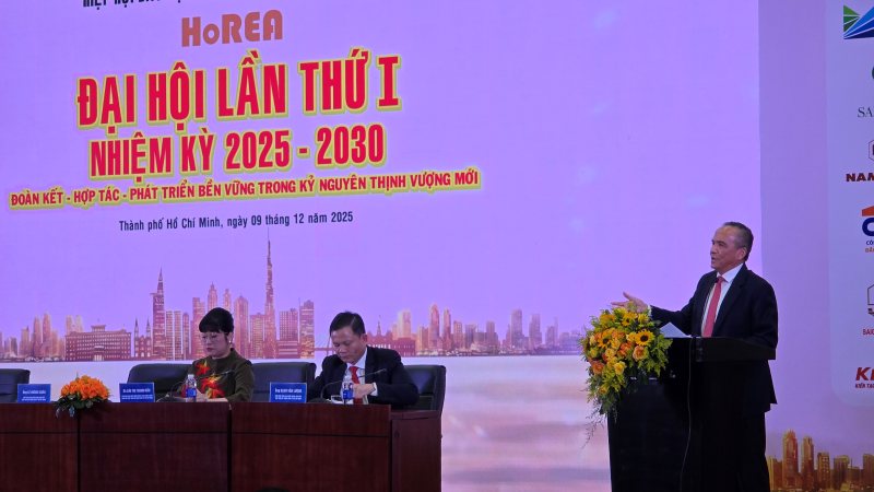 Ra mắt Đoàn Chủ tịch của Hiệp hội Bất động sản TP. Hồ Chí Minh nhiệm kỳ 2025 – 2030