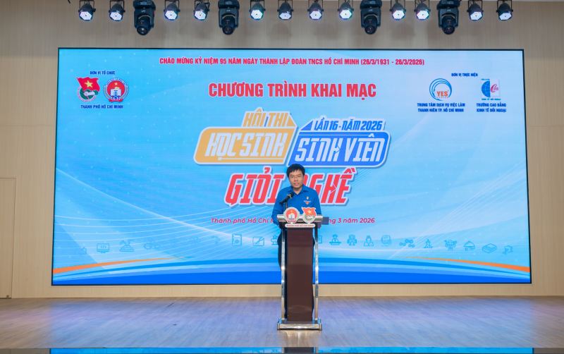 TPHCM: Khai mạc hội thi “Học sinh, sinh viên giỏi nghề” năm 2026