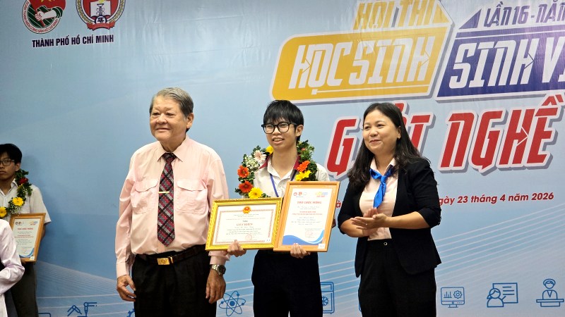 Trao giải Hội thi giỏi nghề TP.HCM 2026: Tôn vinh kỹ năng, mở lối tương lai cho người học nghề