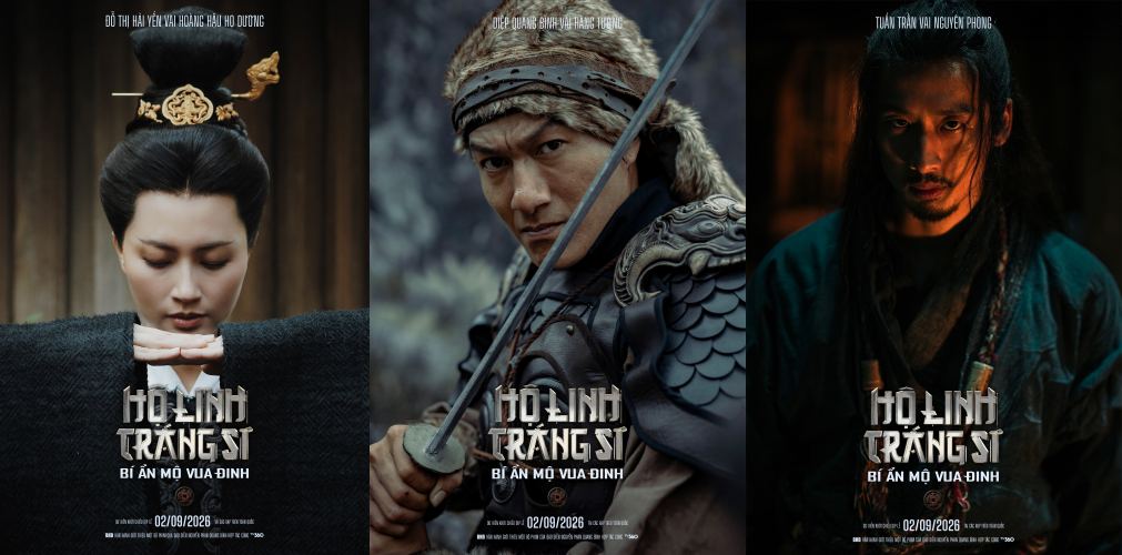 Tạo hình gây choáng của dàn diễn viên “Hộ Linh Tráng Sĩ”: Tuấn Trần, NSND Tự Long lột xác hoàn toàn trên màn ảnh