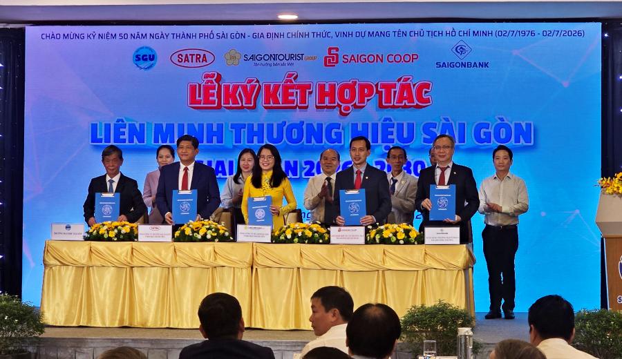 Ra mắt Liên minh Thương hiệu Sài Gòn: Cú hích mới cho hệ sinh thái kinh tế mang thương hiệu thành phố
