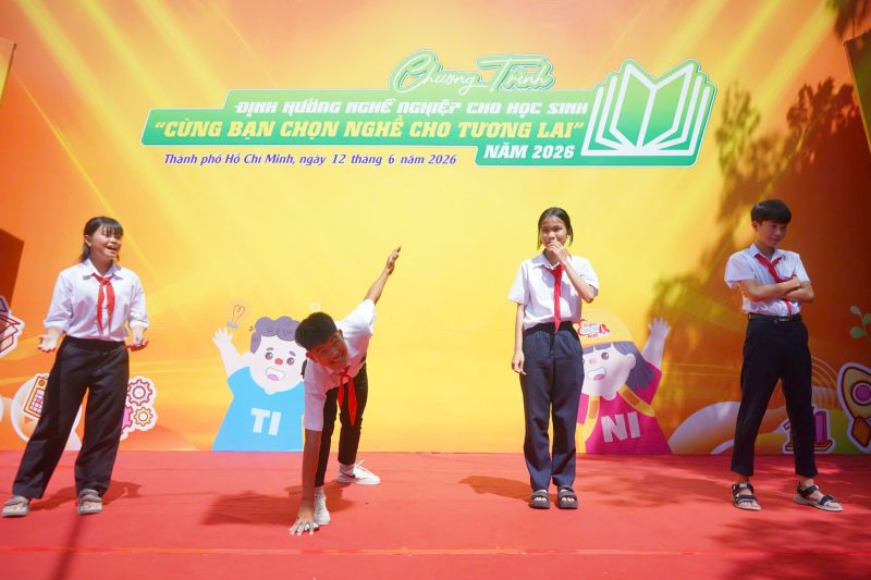 ‘Cùng bạn chọn nghề cho tương lai’: Đưa hướng nghiệp đến gần hơn với học sinh THCS