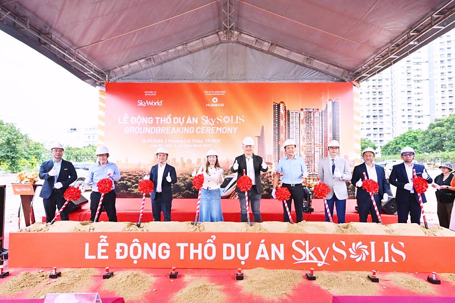 Dự án SkySolis động thổ