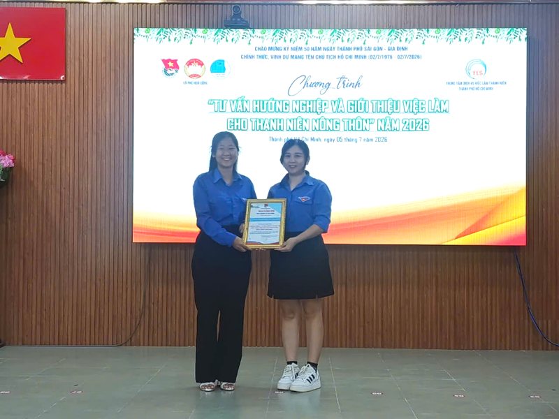 Thanh niên nông thôn TP.HCM được tư vấn hướng nghiệp, kết nối tìm việc