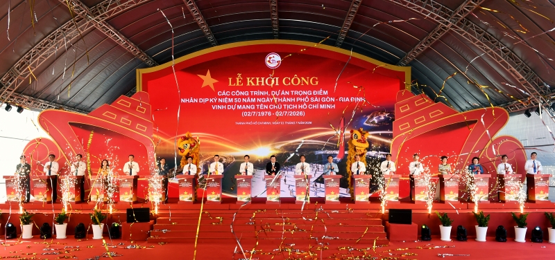 TP.HCM khởi công loạt dự án tỷ USD
