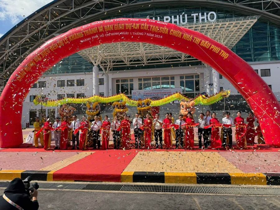 Nhà Thi Đấu Phú Thọ: hiện đại hóa cơ sở vật chất thể thao TP.HCM