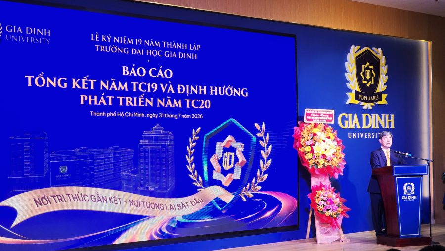 Trường Đại học Gia Định khẳng định vị thế sau 19 năm phát triển bền vững