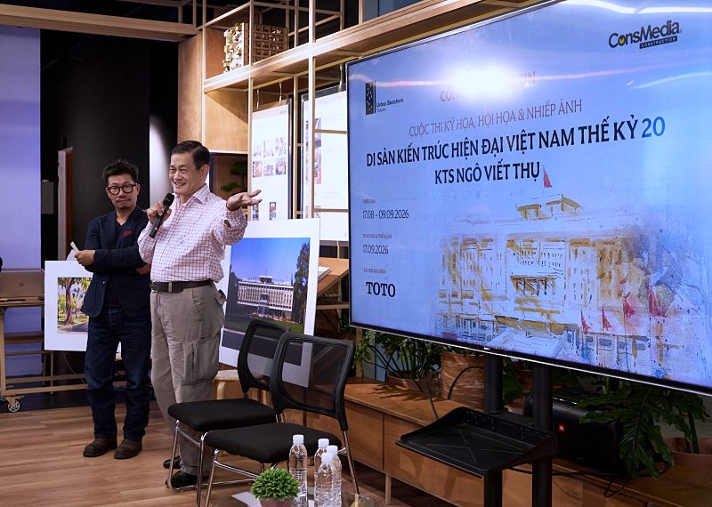 Kỷ niệm 100 năm ngày sinh KTS Ngô Viết Thụ: Sân chơi nghệ thuật cho người yêu di sản kiến trúc