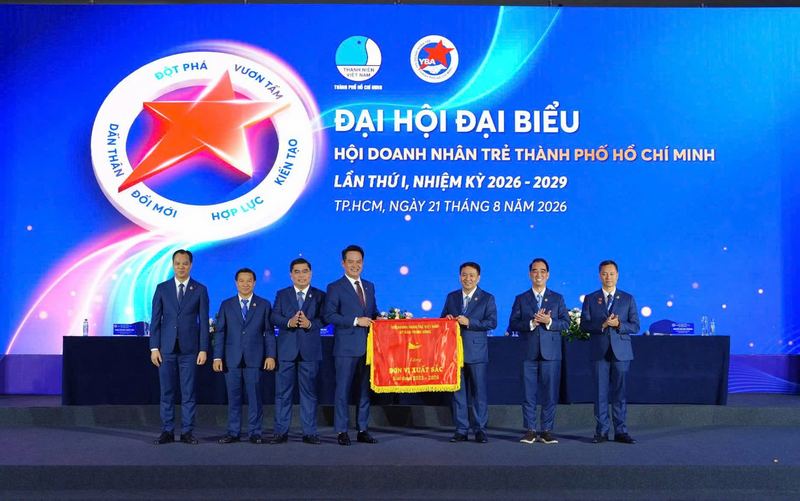 Hội Doanh nhân trẻ TP.HCM nhiệm kỳ 2026-2029: Hợp lực để doanh nghiệp cùng lớn mạnh
