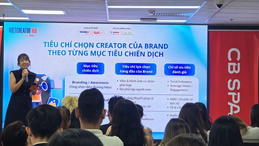 Khi Brand chọn Creator bằng nhiều tiêu chí