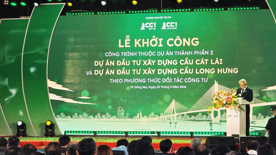Cầu Cát Lái, Long Hưng cùng khởi công, tăng kết nối liên vùng