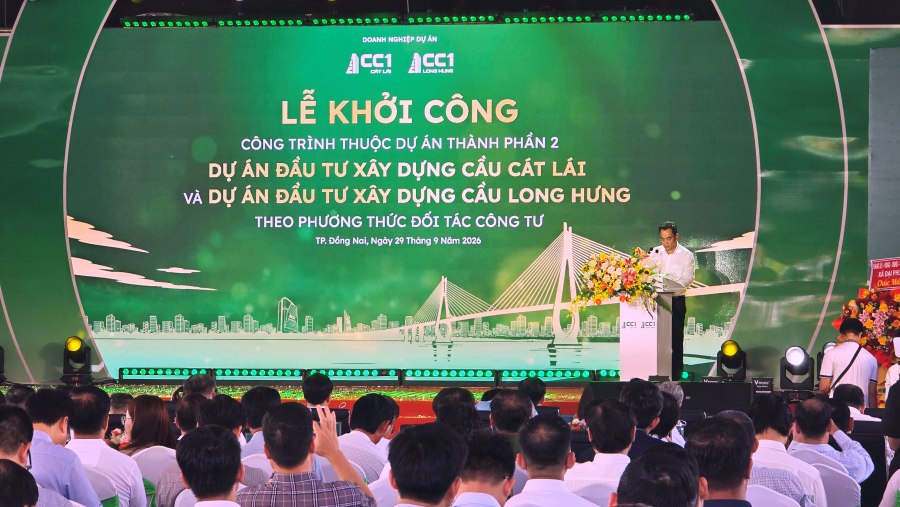 Cầu Cát Lái, Long Hưng cùng khởi công, tăng kết nối liên vùng