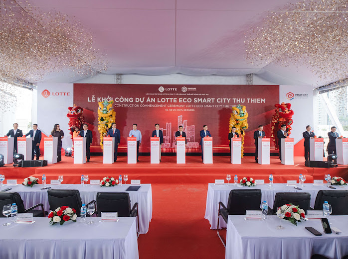 Khởi công tổ hợp đa chức năng Lotte Eco Smart City